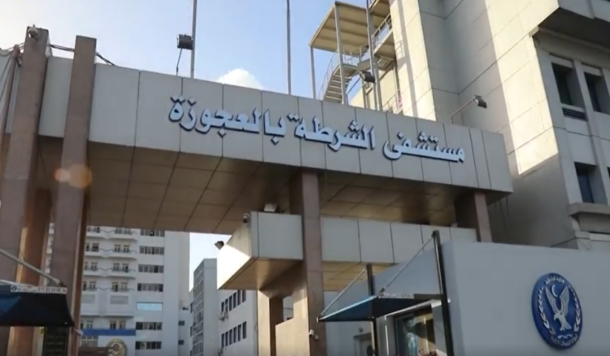 Technicians performing maintenance and operation of electromechanical systems at Agouza Police Hospital, Cairo