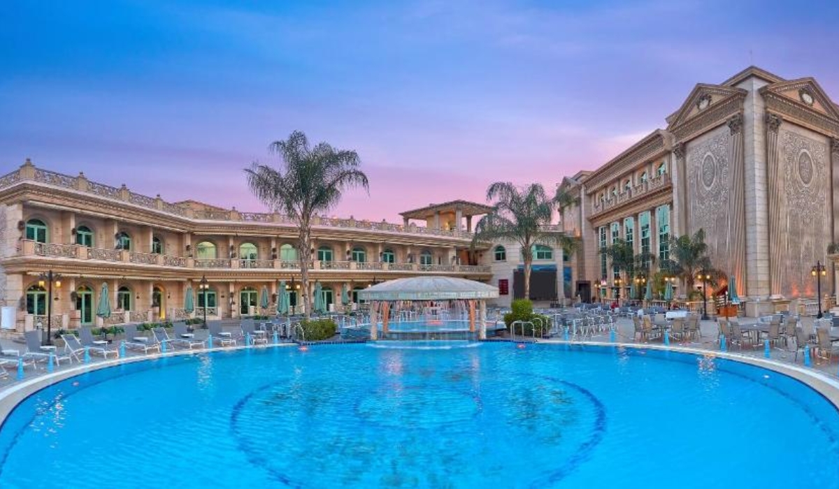 Technicians performing maintenance and operation of central air conditioning and electromechanical systems at Al-Massa Hotel, Nasr City