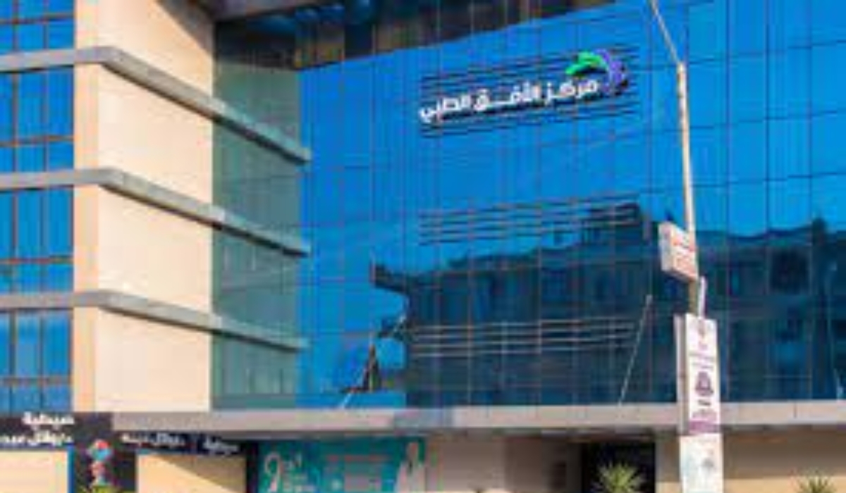 Security supervisors monitoring Al-Ofuq Medical Center in Mokattam