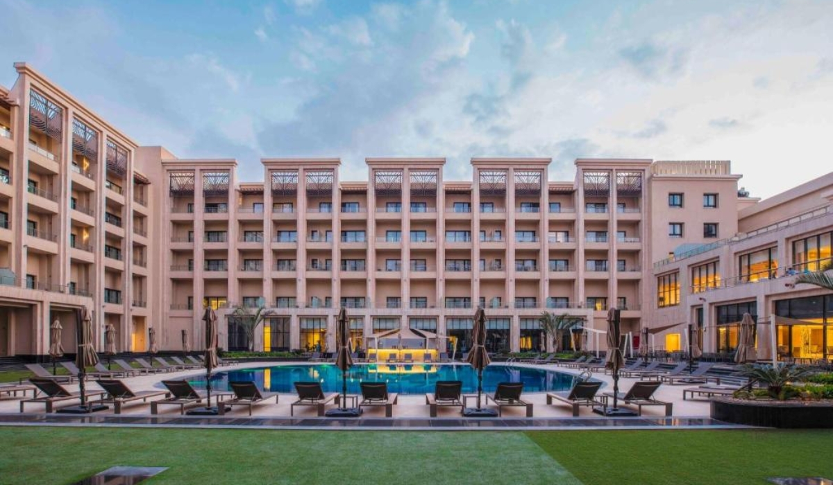 Technicians performing maintenance and operation of electromechanical systems at Triumph Hotel